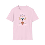 Birds Dog Sun Wave T‑Shirt