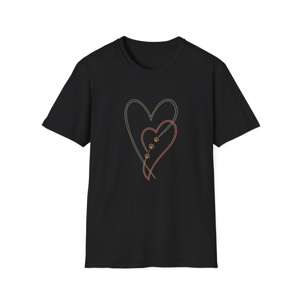 Hearts and Paws T‑Shirt