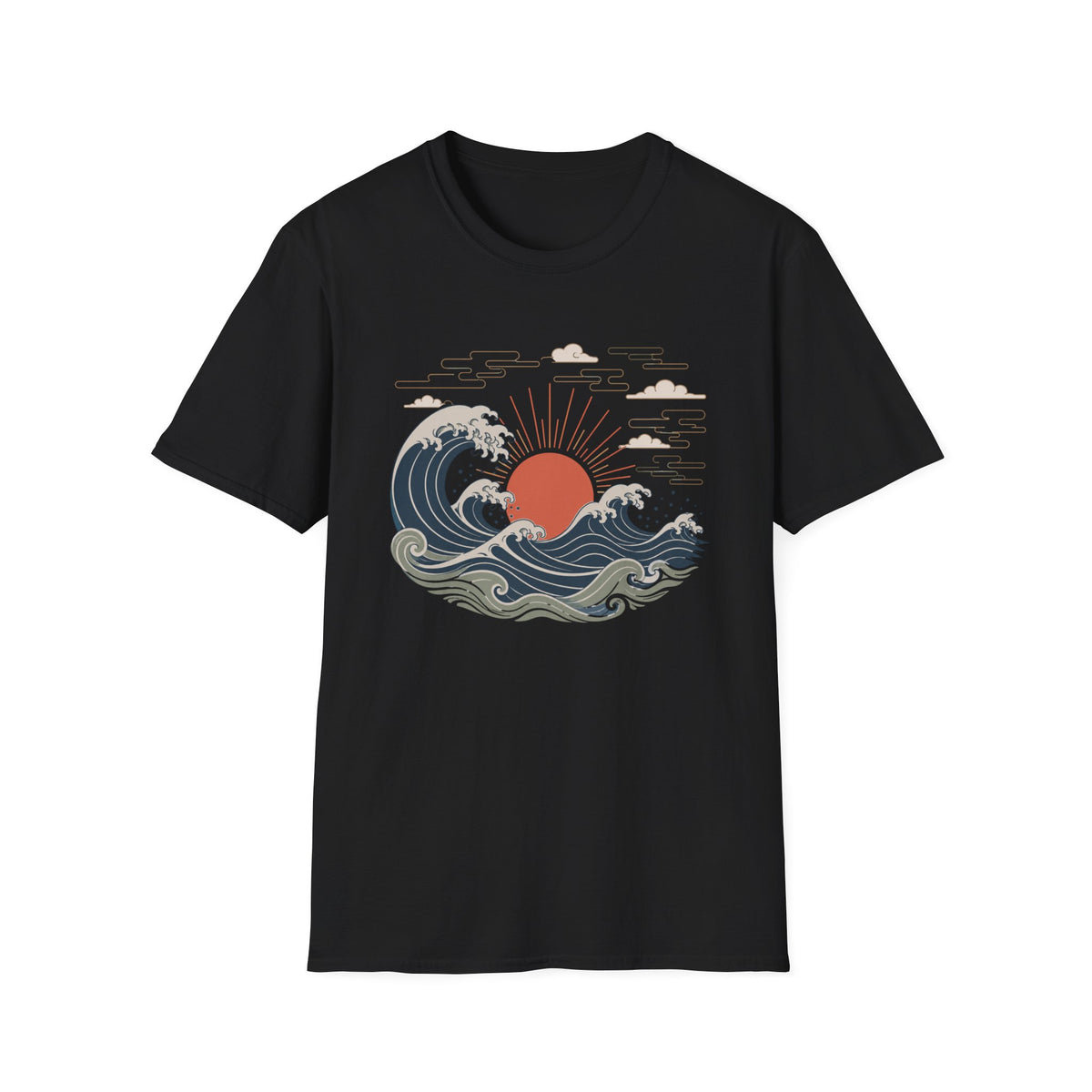 Waves at Sunrise T‑Shirt