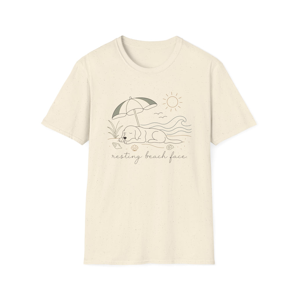 Resting Beach Face T‑Shirt