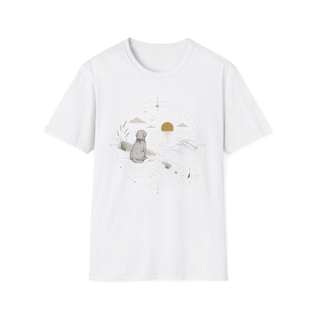 Celestial Dog at Sunset T‑Shirt