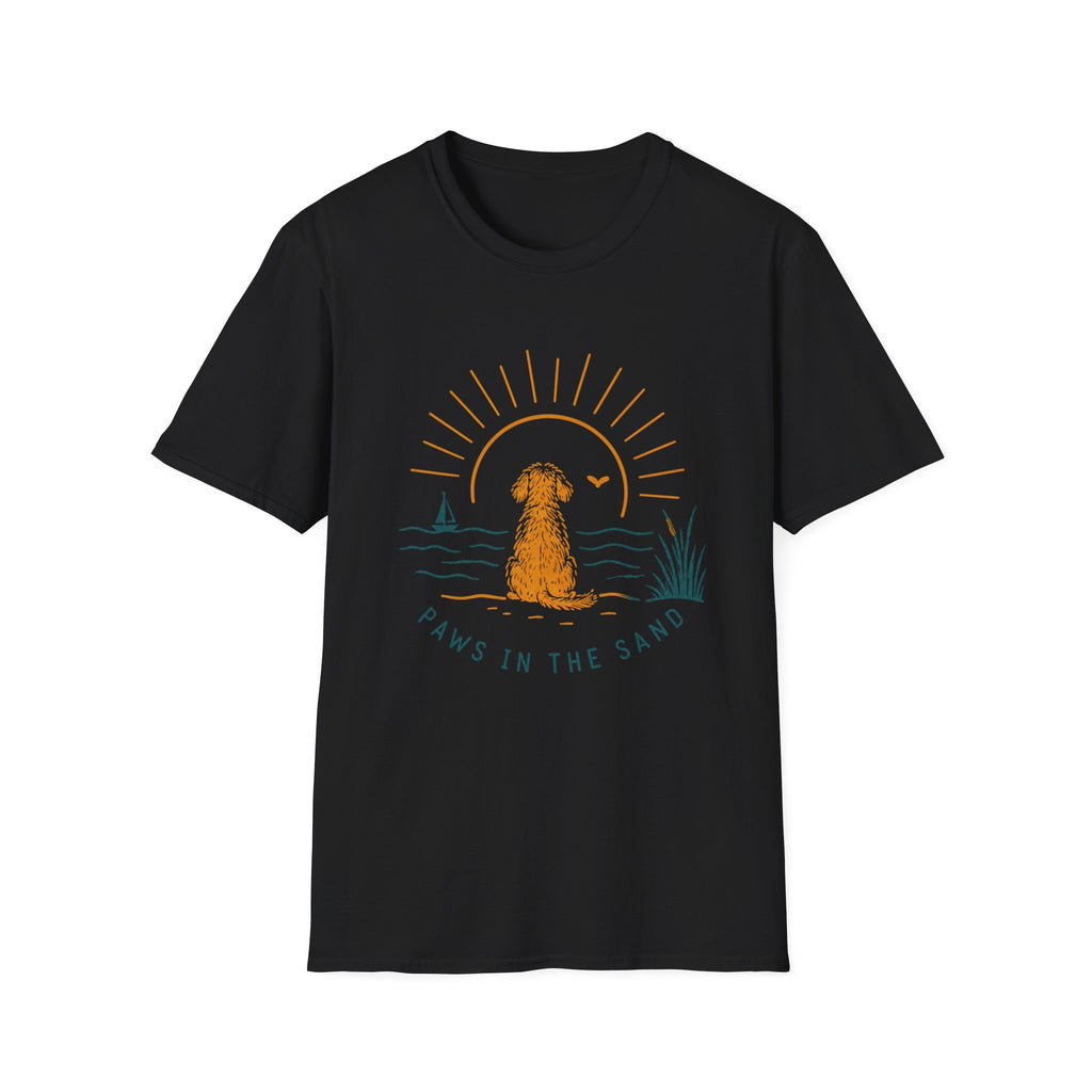 Paws In The Sand T‑Shirt