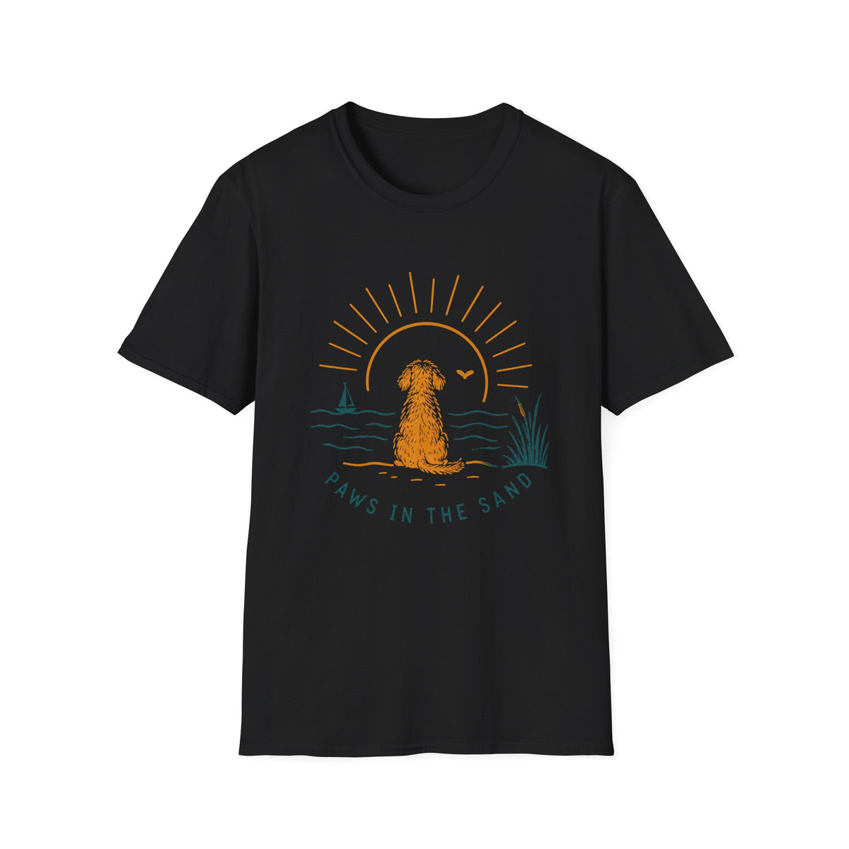 Paws In The Sand T‑Shirt