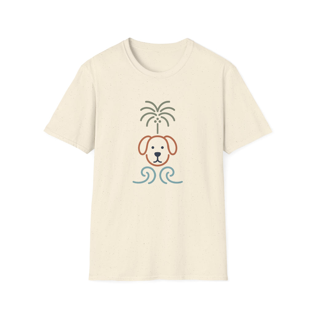 Palm Dog Wave T‑Shirt