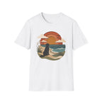Papercut Dog at Sunset T‑Shirt