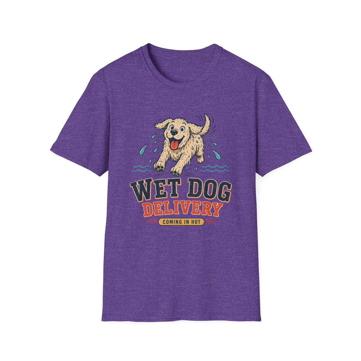 Wet Dog Delivery T‑Shirt