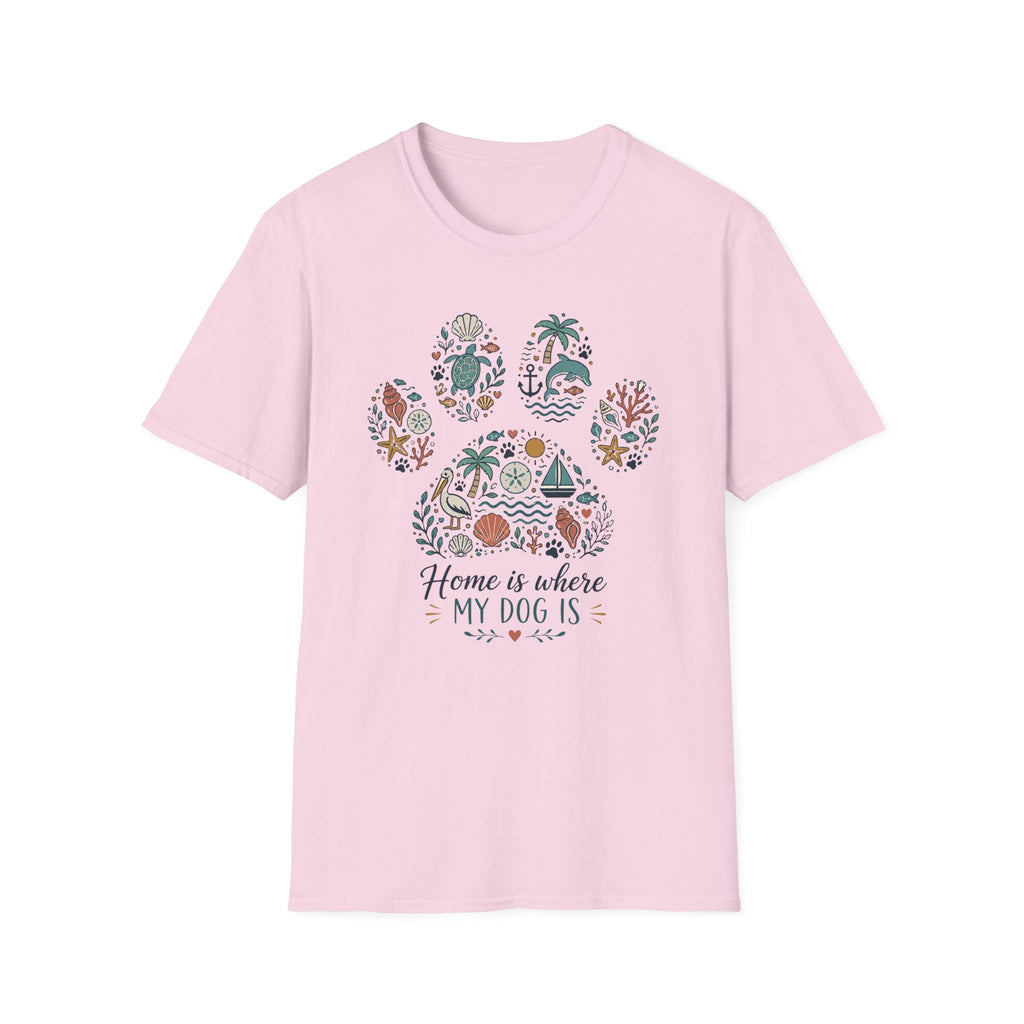 Home Is Where My Dog Is T‑Shirt