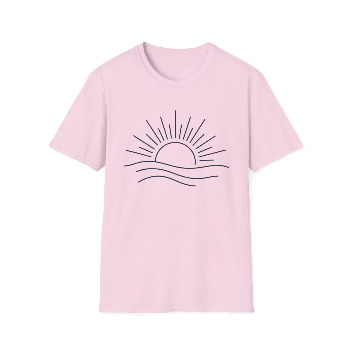 Simple Sunset and Ocean T‑Shirt