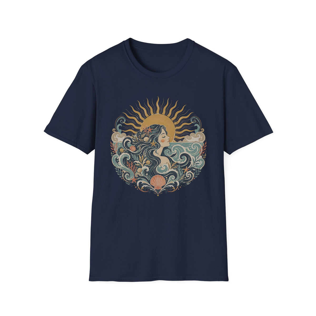 Nouveau Sea Goddess T‑Shirt