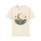 Crescent Moon Seascape T‑Shirt