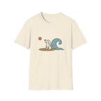 Dog Surfing Wave T‑Shirt