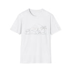 Simple Turtle Dolphin Pelican T‑Shirt