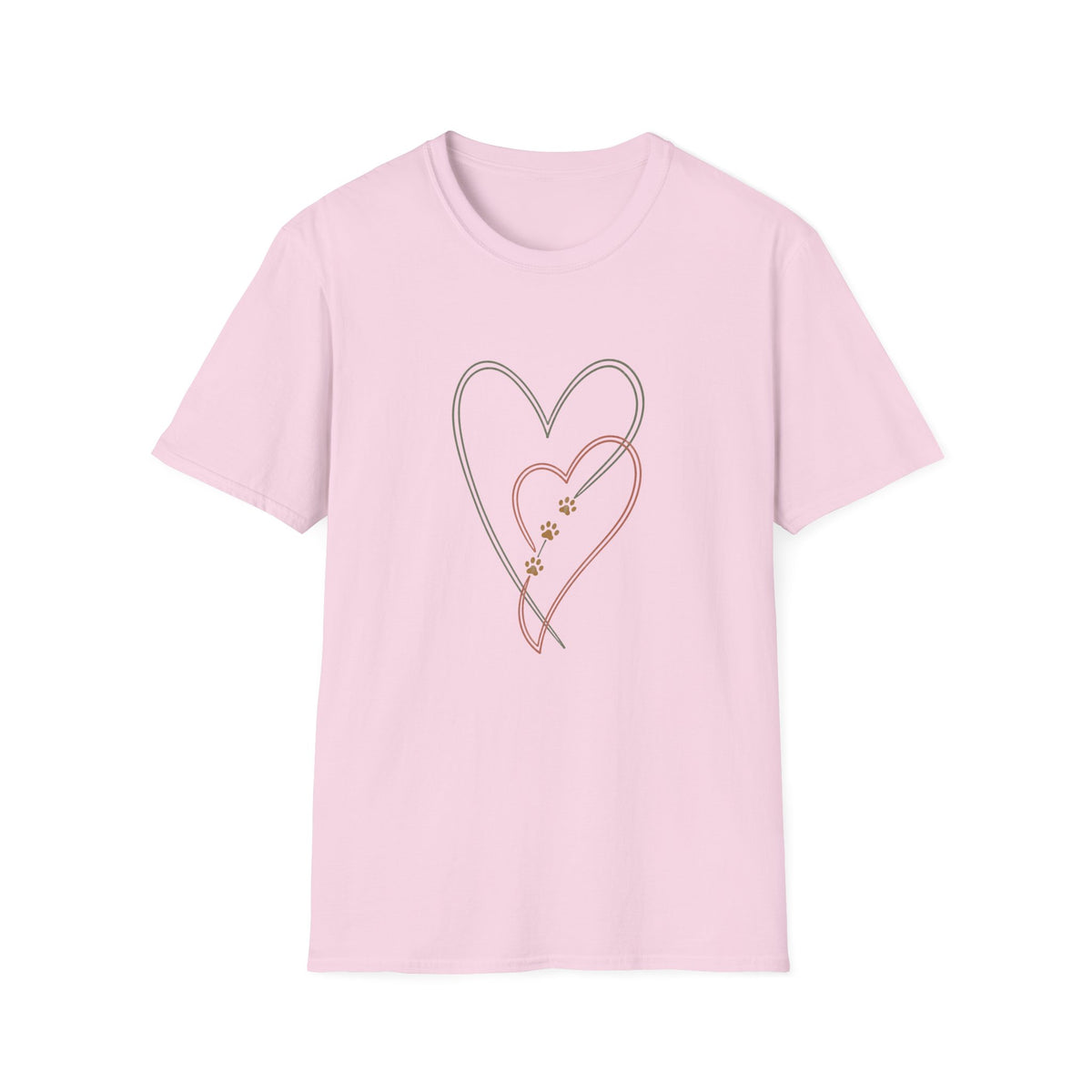 Hearts and Paws T‑Shirt
