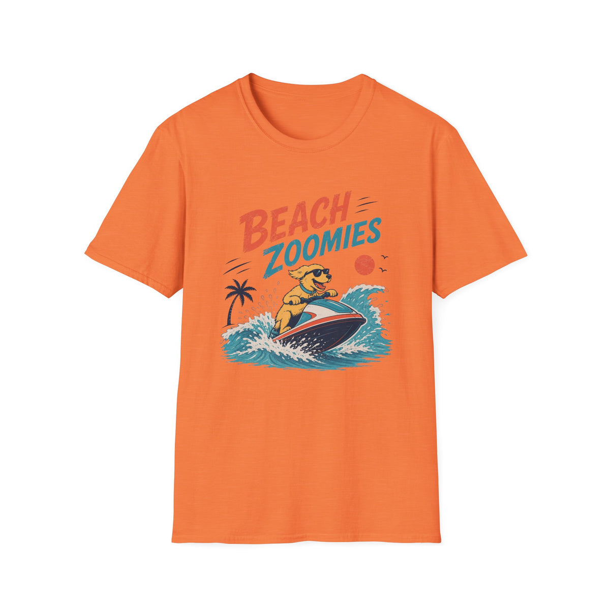 Beach Zoomies Dog Jet Ski T‑Shirt