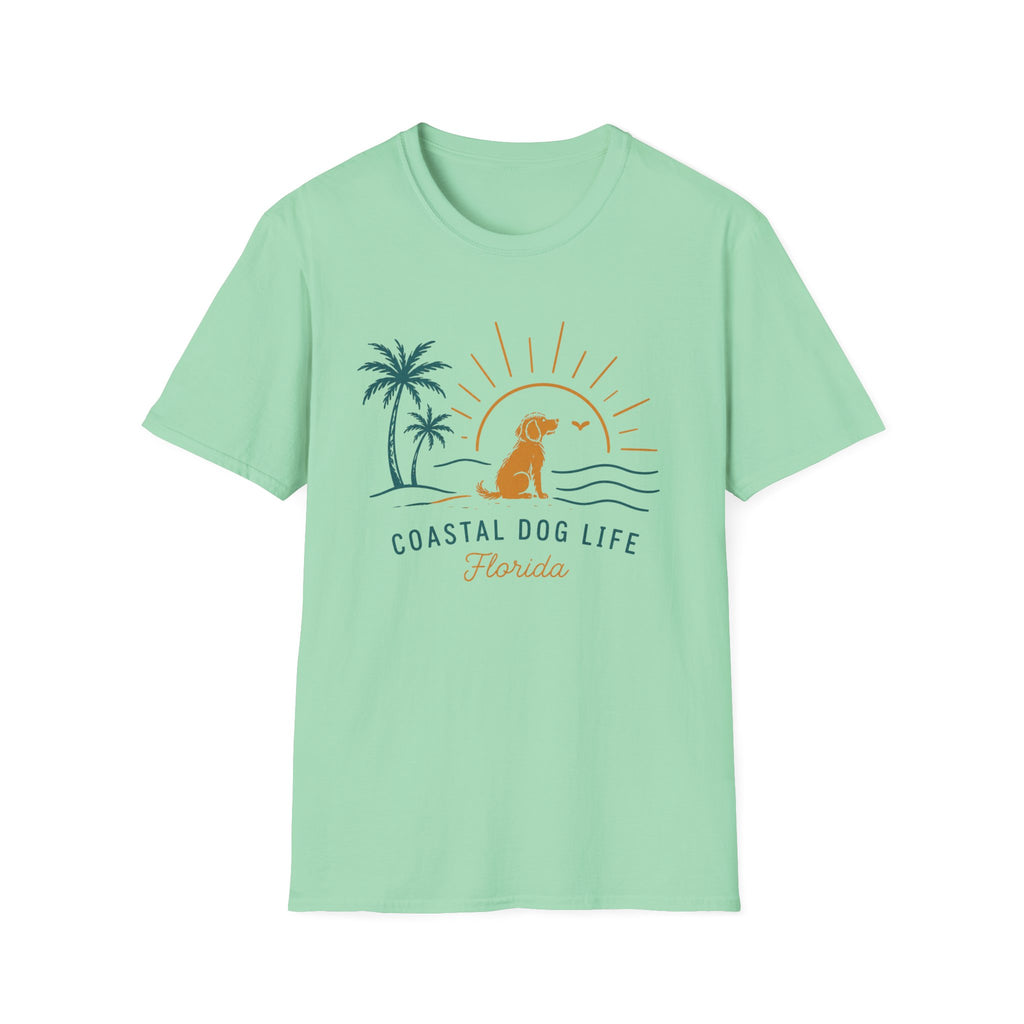 Coastal Dog Life T‑Shirt