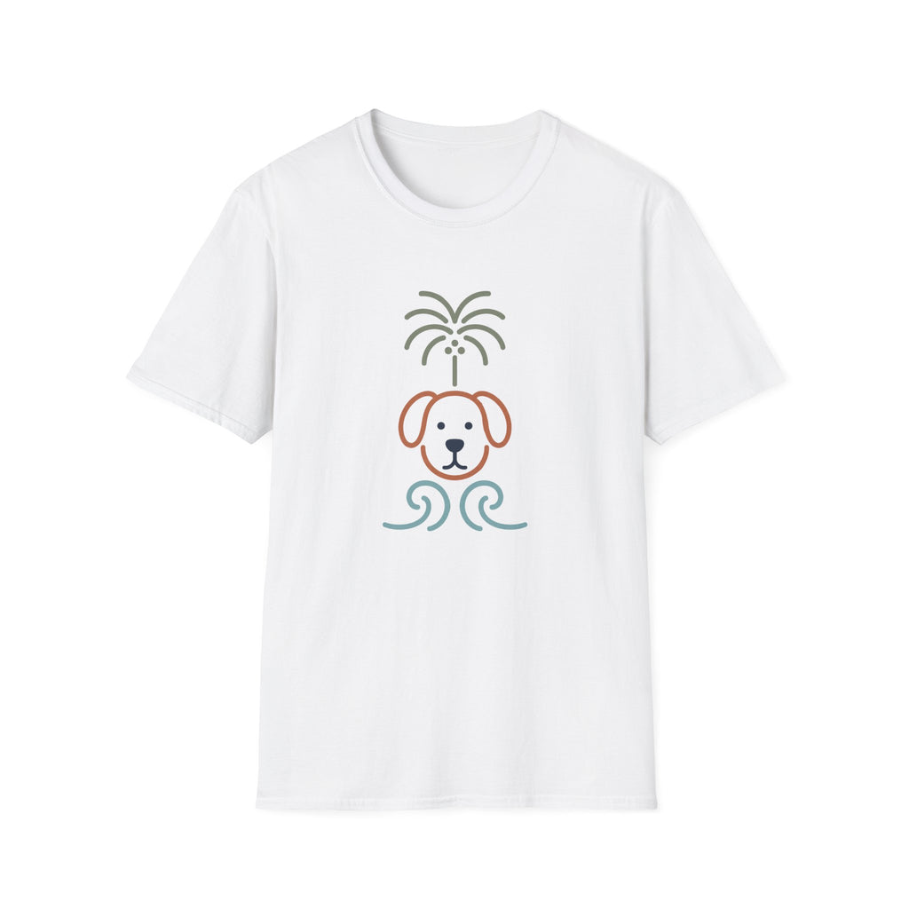 Palm Dog Wave T‑Shirt